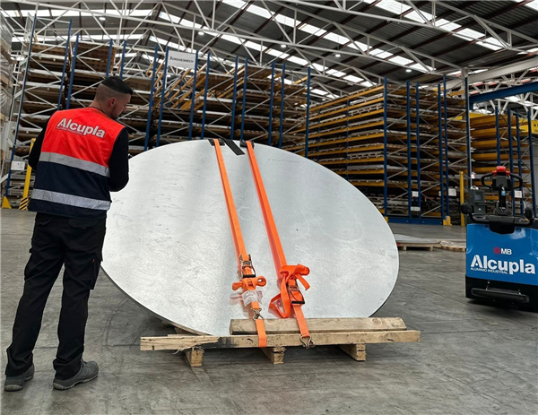LARGE DIAMETER ALUMINIUM DISCS